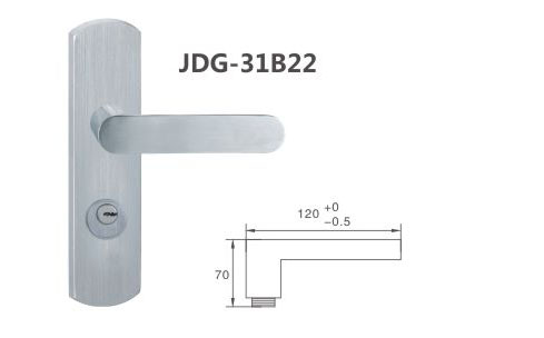 stainless steel fireproof door lock