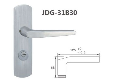 stainless steel fireproof door lock