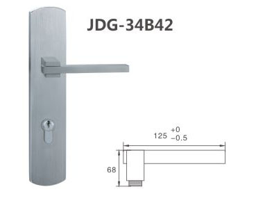 stainless steel fireproof door lock