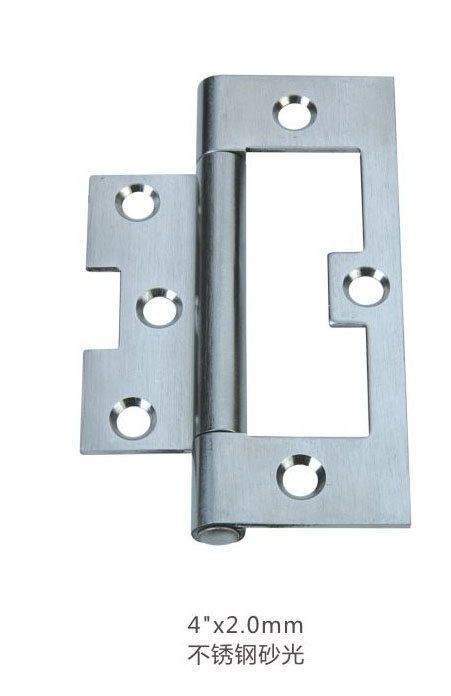 4X3X2mm不锈钢砂光子母铰