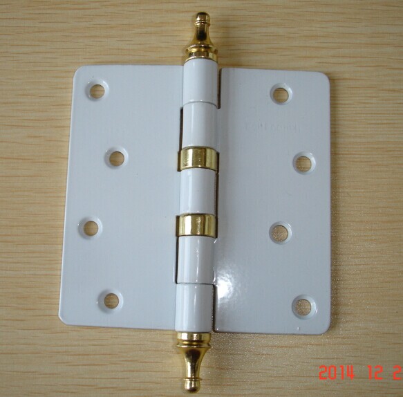 4X4X2.7mm-2bb皇冠头合页（白塑）